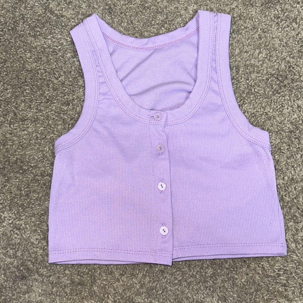 Cropped tank top